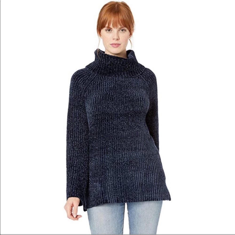 NWT Lucky Brand Chenille Cowl Neck Sweater Small